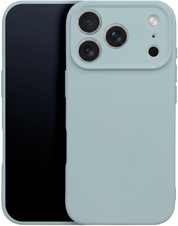 TFO Silikoninis dėklas iPhone 17 Pro 6,3" / 18 Pro 6,3" sidabrinis