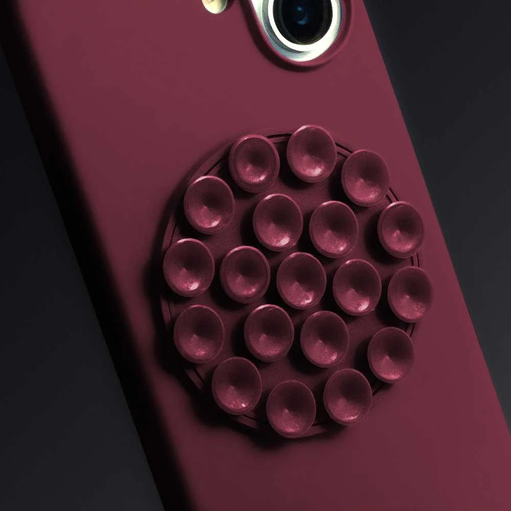 Dėklas TFO Silikoninis lipdukas, skirtas „iPhone 14 Pro Max 6,7“ bordo spalvos