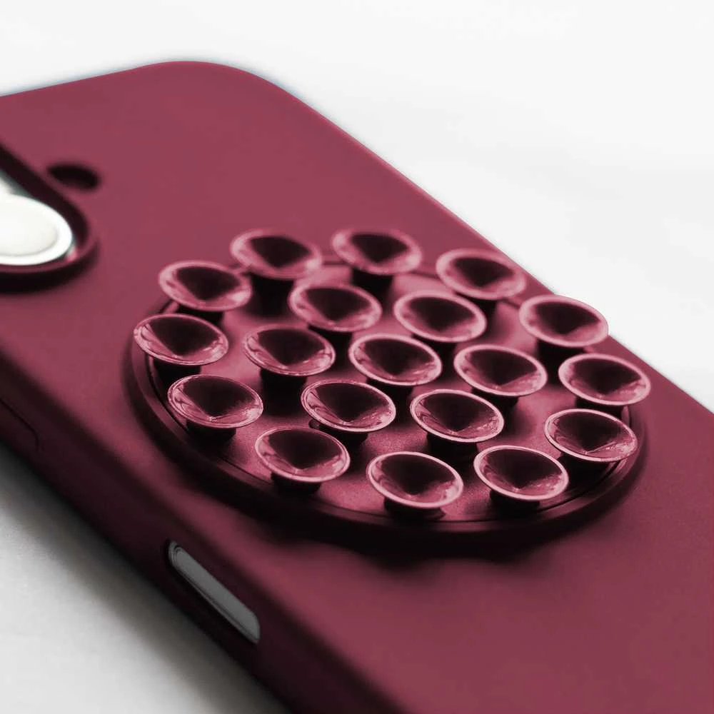 Dėklas TFO Silikoninis lipdukas, skirtas „iPhone 14 Pro Max 6,7“ bordo spalvos