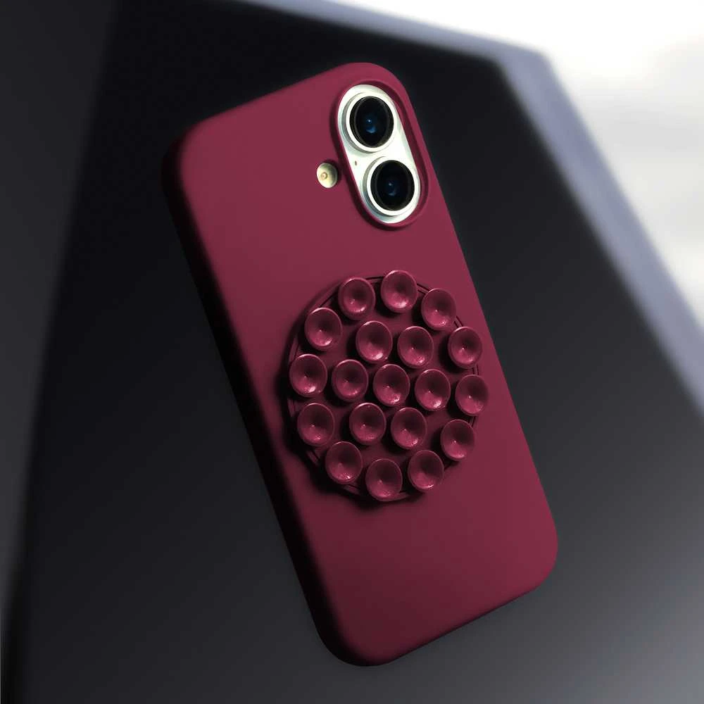 Dėklas TFO Silikoninis lipdukas, skirtas „iPhone 14 Pro Max 6,7“ bordo spalvos