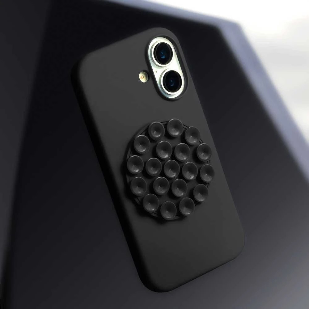 Dėklas TFO Silikoninis lipdukas, skirtas „iPhone 16 Pro 6,3“; juodas