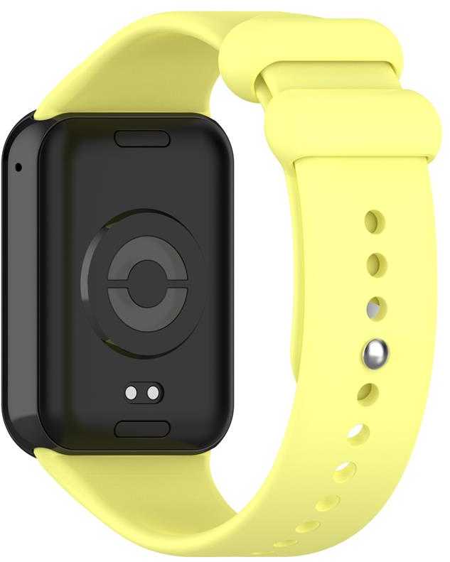 Telcon SILIKONINIS DIRŽELIS MI BAND 8 PRO/M8 PRO (6). GELTONAS