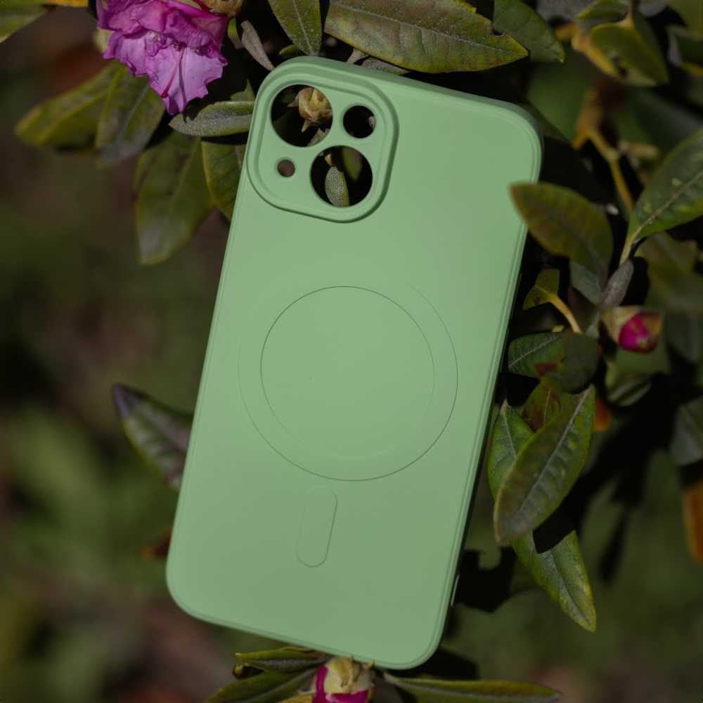 TFO Paprastas "Color Mag" dėklas iPhone 16e, šviesiai žalias