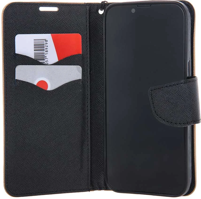 Dėklas Telforceone Smart Fancy case for Samsung Galaxy A35 5G juodas-auksinis