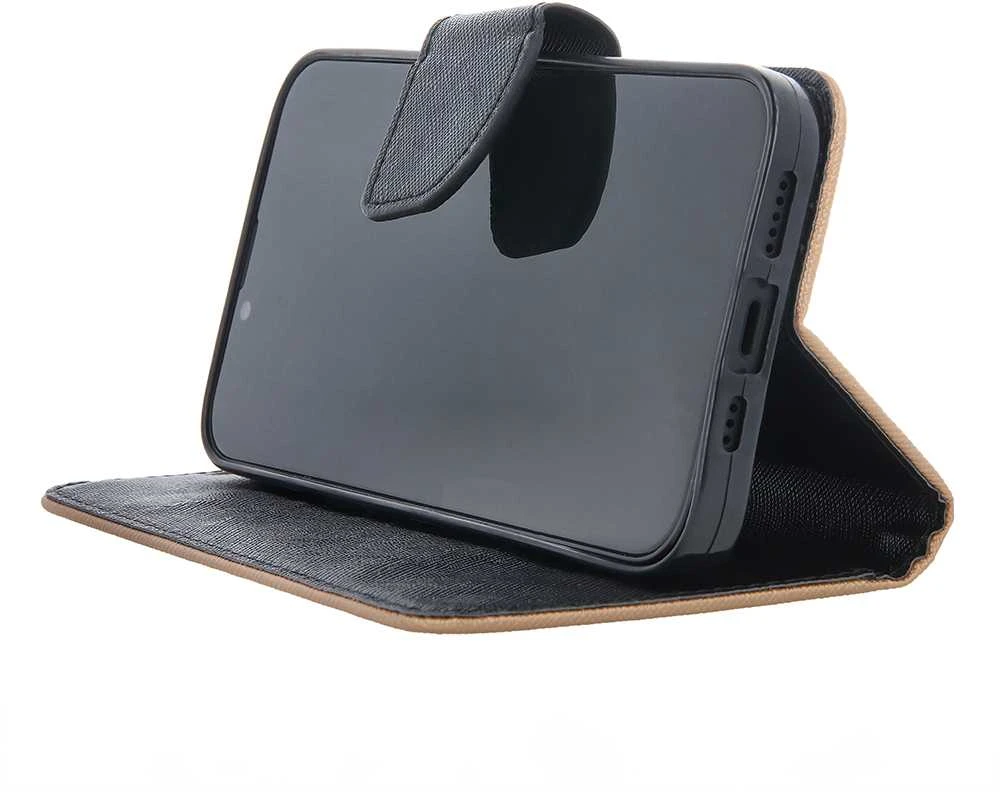 Dėklas Telforceone Smart Fancy case for Samsung Galaxy A35 5G juodas-auksinis
