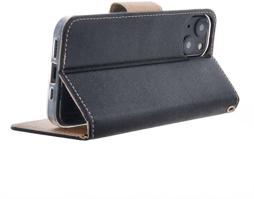 Dėklas Telforceone Smart Fancy case for Samsung Galaxy A35 5G juodas-auksinis