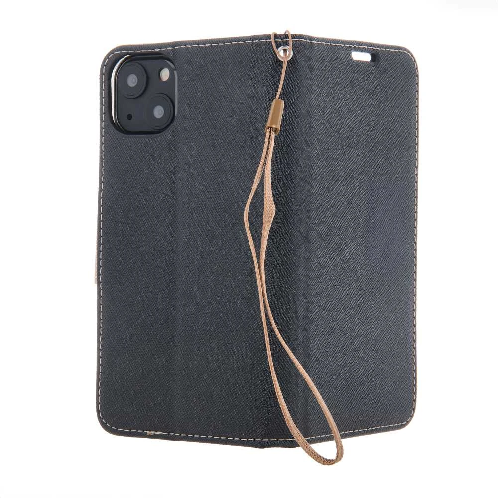 Dėklas Telforceone Smart Fancy case for Samsung Galaxy A35 5G juodas-auksinis