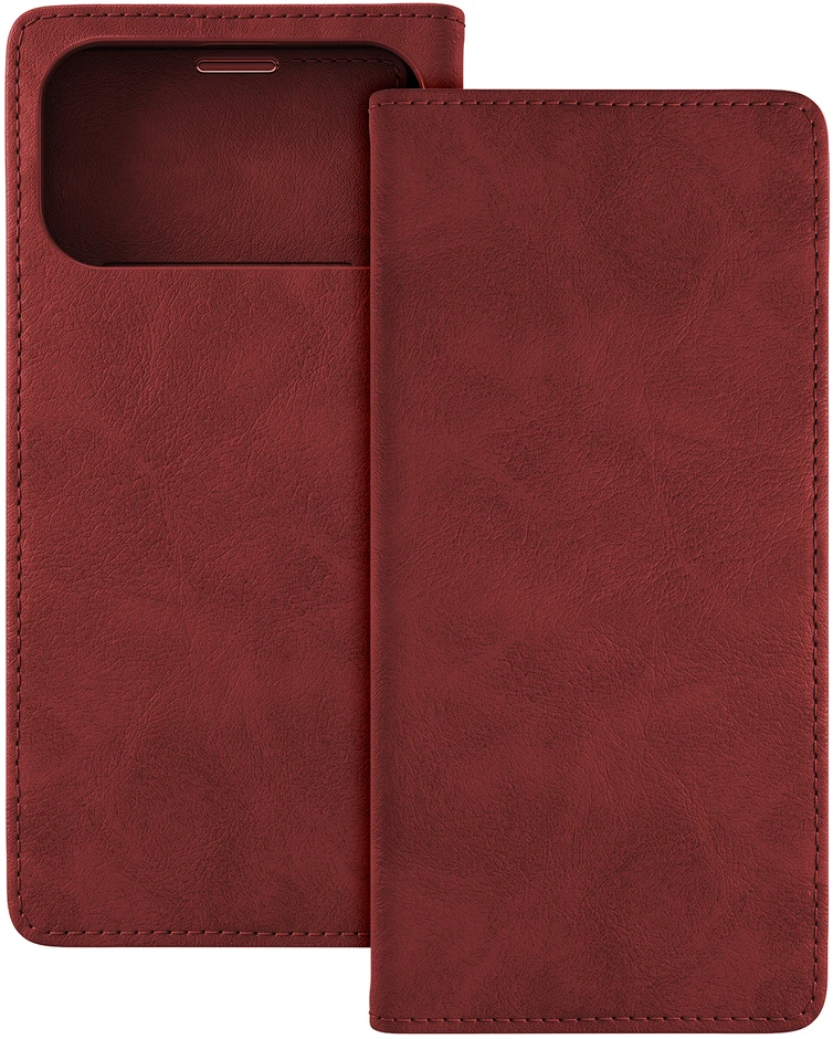TFO Išmanusis zomšinis dėklas, skirtas iPhone 17 Pro Max 6,9" / iPhone 18 Pro Max 6,9 raudonas