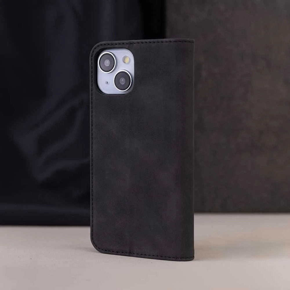 TFO "Smart Suede" dėklas "iPhone 7 8 SE 2020 SE 2022", juodas