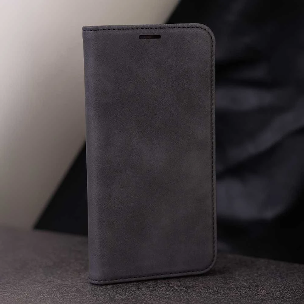 TFO "Smart Suede" dėklas "iPhone 7 8 SE 2020 SE 2022", juodas