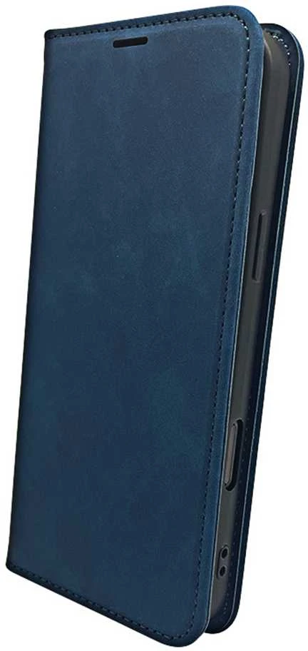 iLike Telforceone Smart Suede dėklas, skirtas Samsung Galaxy A55 5G tamsiai mėlynas
