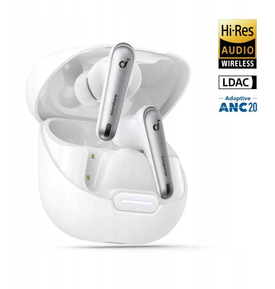 Belaidės ausinės Anker Soundcore Liberty 4 NC, Baltos