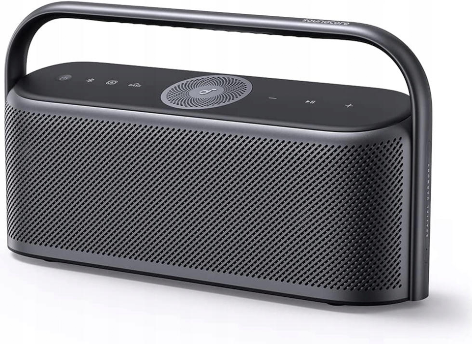 Nešiojama kolonėlė Anker Soundcore Motion X600, Pilkos spalvos