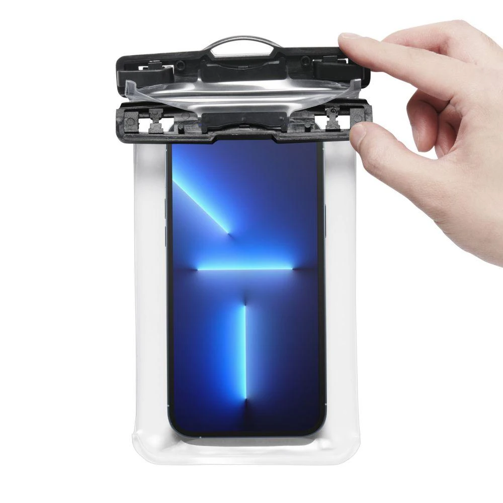 Spigen Aqua Shield A601 vandeniui atsparus dėklas IPX8 – skaidrus
