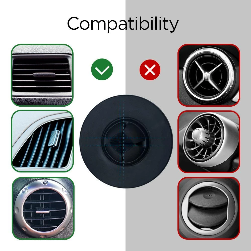 Automobilinis laikiklis Spigen Air Vent Magnetic Car Mount Holder