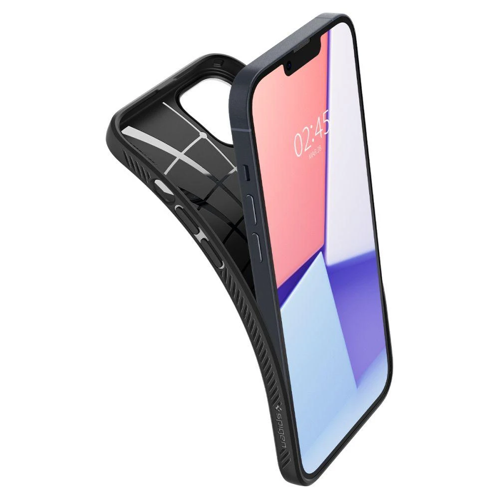 Dėklas SPIGEN LIQUID AIR IPHONE 14 PLUS/ 15 PLUS MATTE Juodas