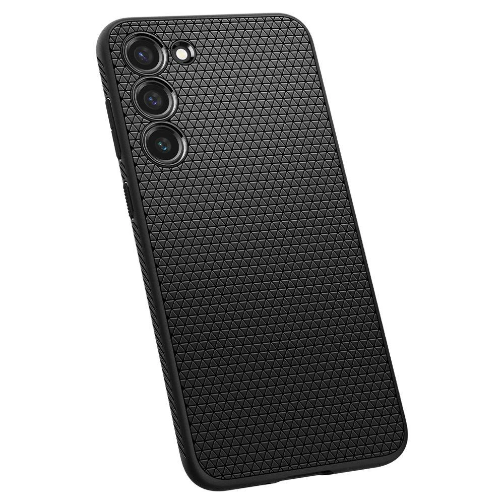 Spigen Liquid Air dėklas skirtas Samsung Galaxy S23, spalva - Matte Black
