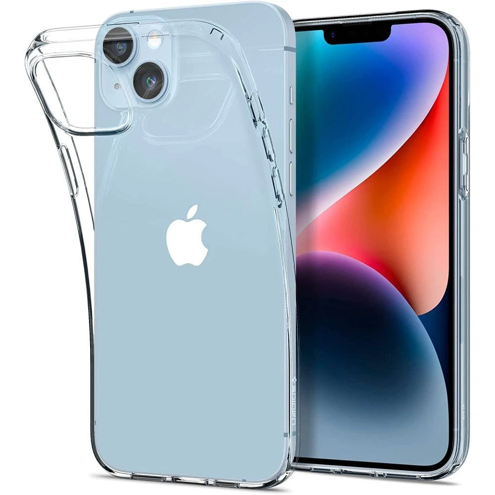 Dėklas SPIGEN LIQUID CRYSTAL IPHONE 14 CRYSTAL CLEAR