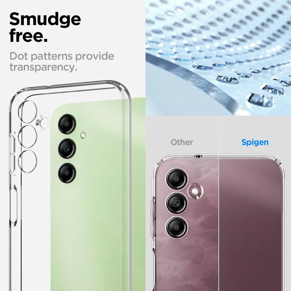 Spigen Liquid Crystal dėklas skirtas Samsung Galaxy A14 5G (NA), spalva - Crystal Clear