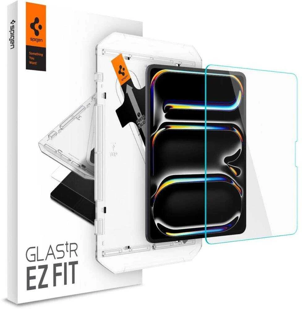 Spigen Glas.tR EZ Fit Apsauginis stiklas skirtas iPad Pro 11'' 2024