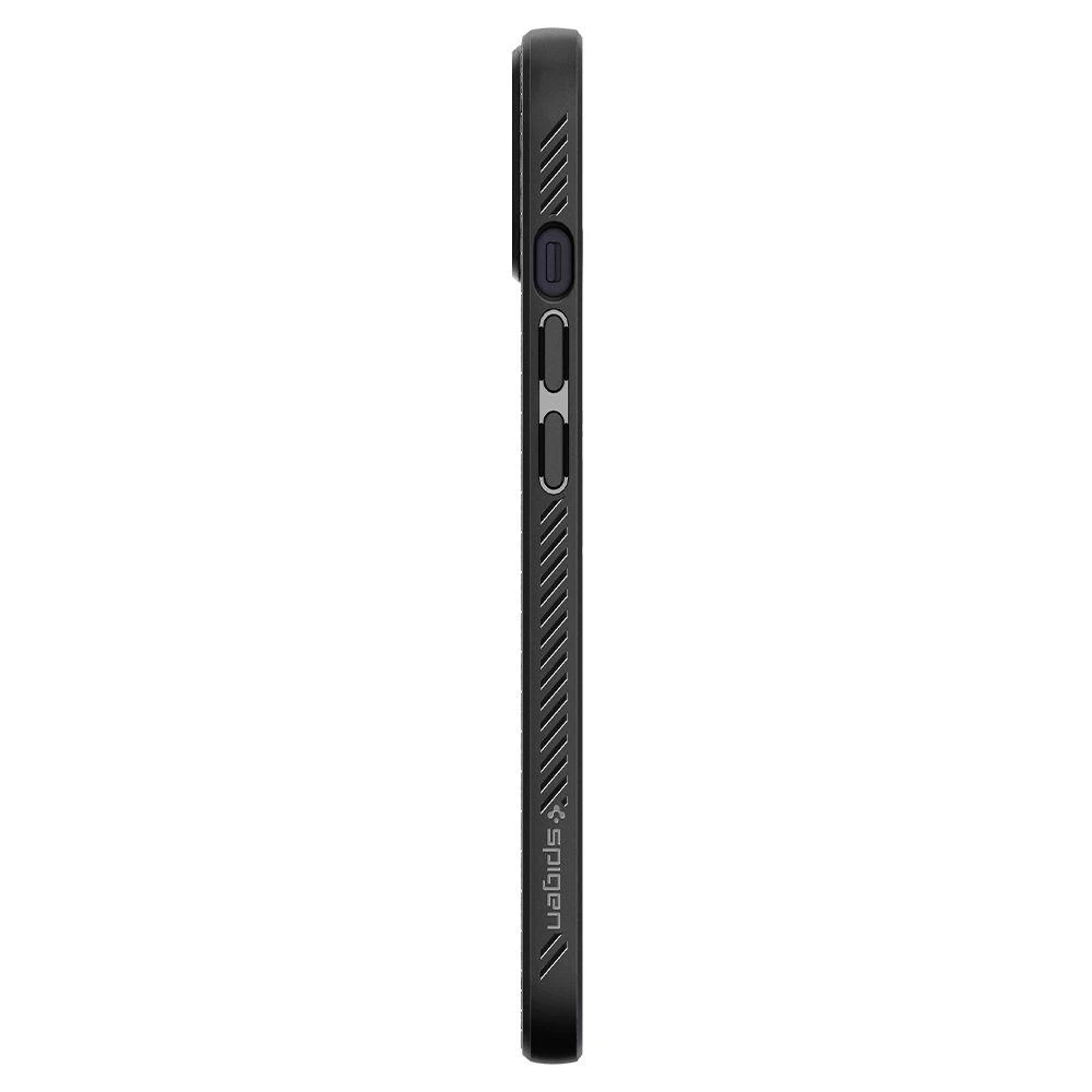 Spigen Liquid Air dėklas skirtas Apple iPhone 13 Pro Max, spalva - Matte Black