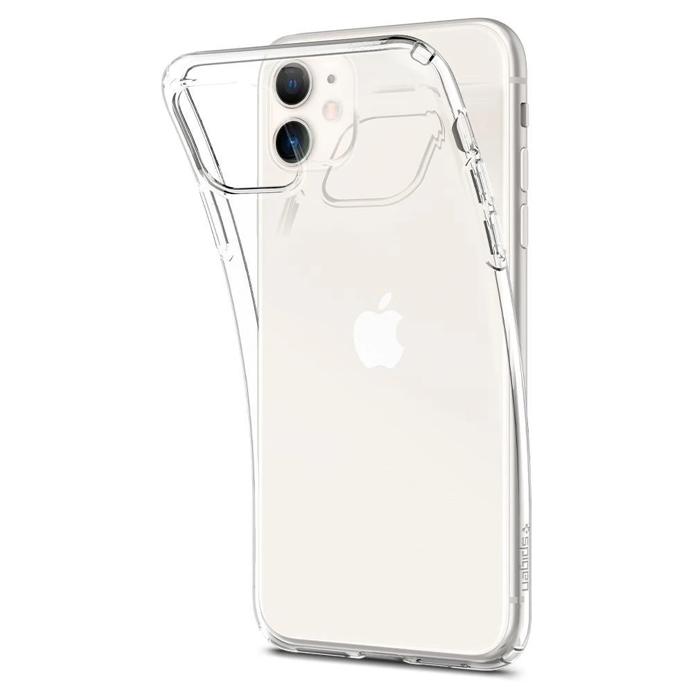 Dėklas Spigen Liquid Crystal, skaidrus – Apple iPhone 11