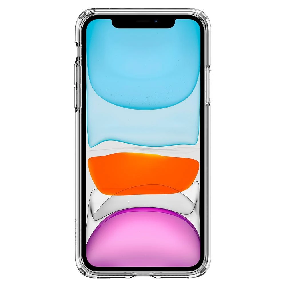 Dėklas Spigen Liquid Crystal, skaidrus – Apple iPhone 11