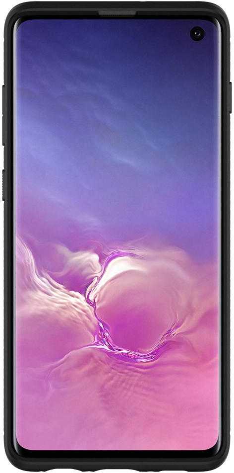 Spigen Rugged Armor - dėklas skirtas Samsung Galaxy S10 Juodas