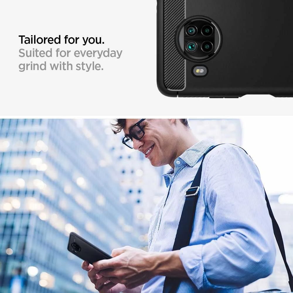 Spigen Rugged Armor dėklas skirtas Samsung Galaxy S21, spalva - Matte Black