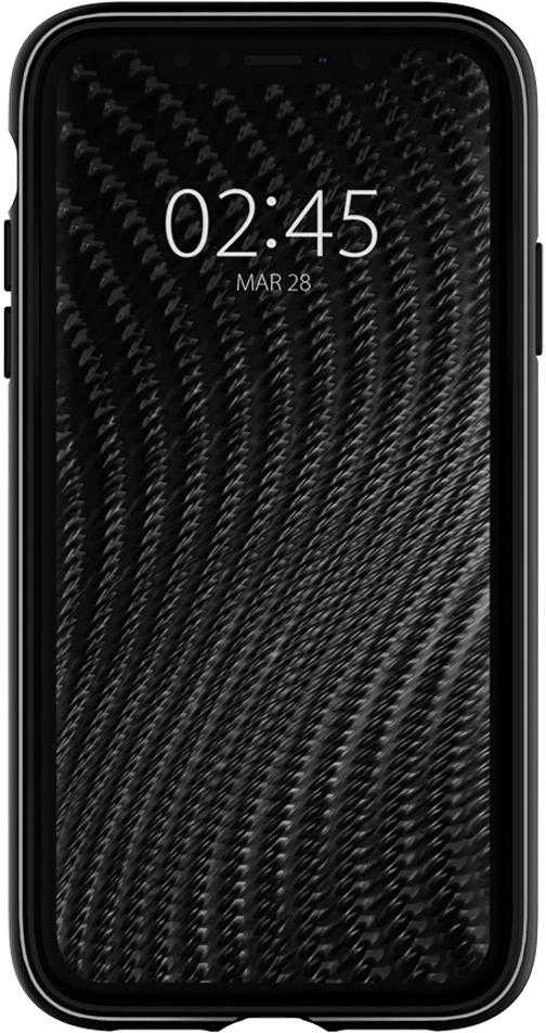Dėklas Spigen Rugged Armor, juodos spalvos – Samsung Galaxy Note20 Ultra