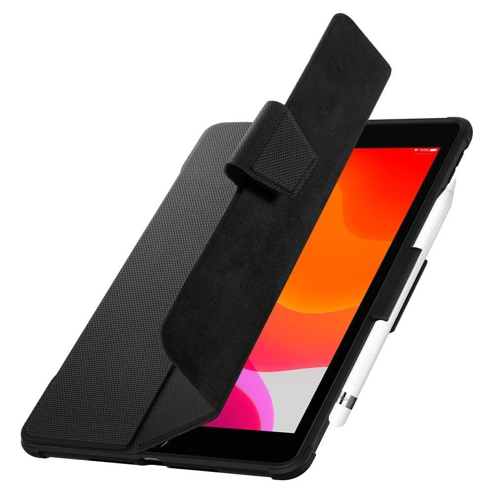 Planšetinio kompiuterio dėklas Spigen Rugged Armor Pro skirtas iPad Pro 11 2018/2020, juodas