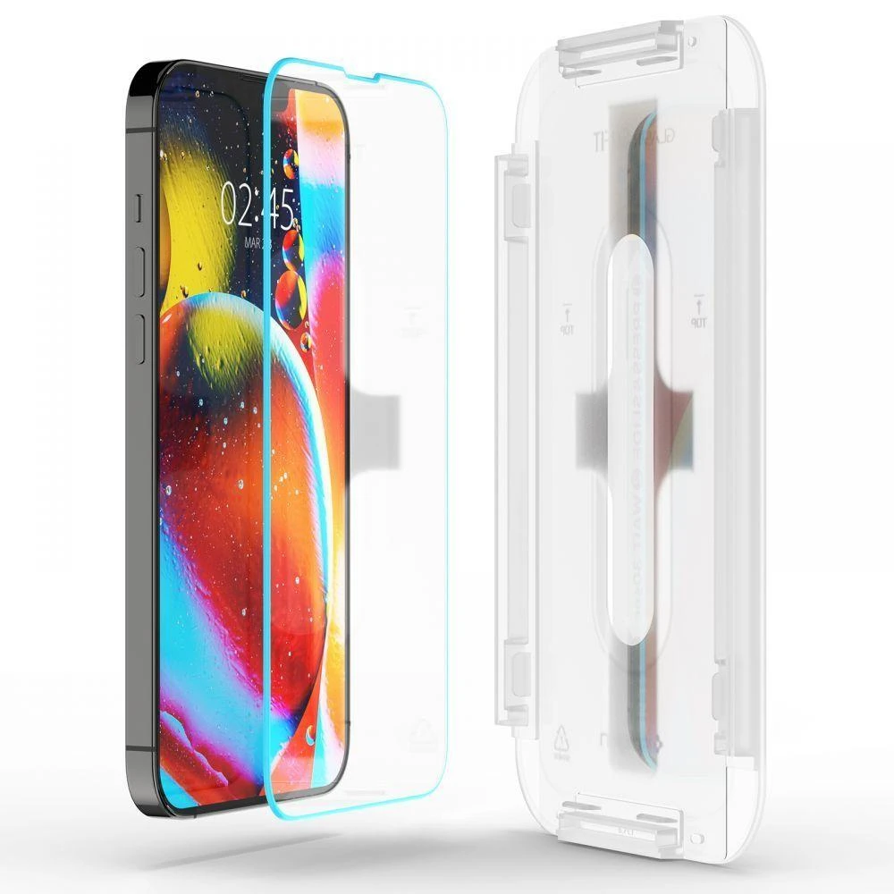 Apsauginis stiklas Spigen GLAS.TR "EZ FIT" Apple iPhone 13 / 13 Pro / 14