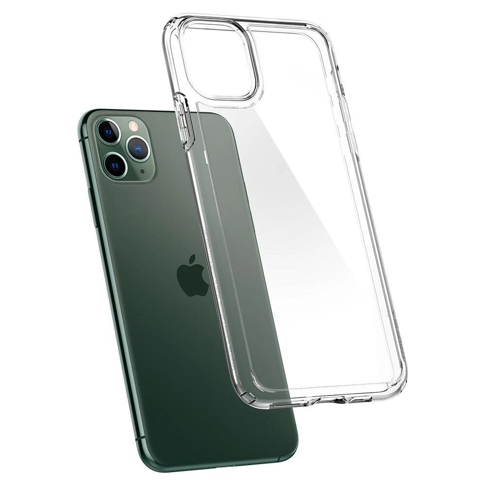 Spigen Ultra Hybrid dėklas skirtas Apple iPhone 12 Pro Max, spalva - Crystal Clear