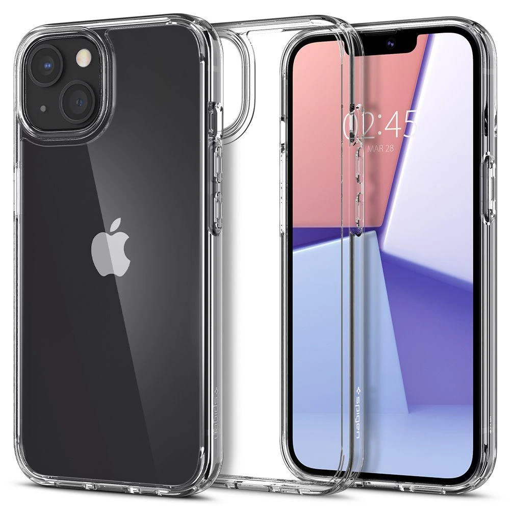 Spigen Ultra Hybrid dėklas skirtas Apple iPhone 13 Pro, spalva - Crystal Clear