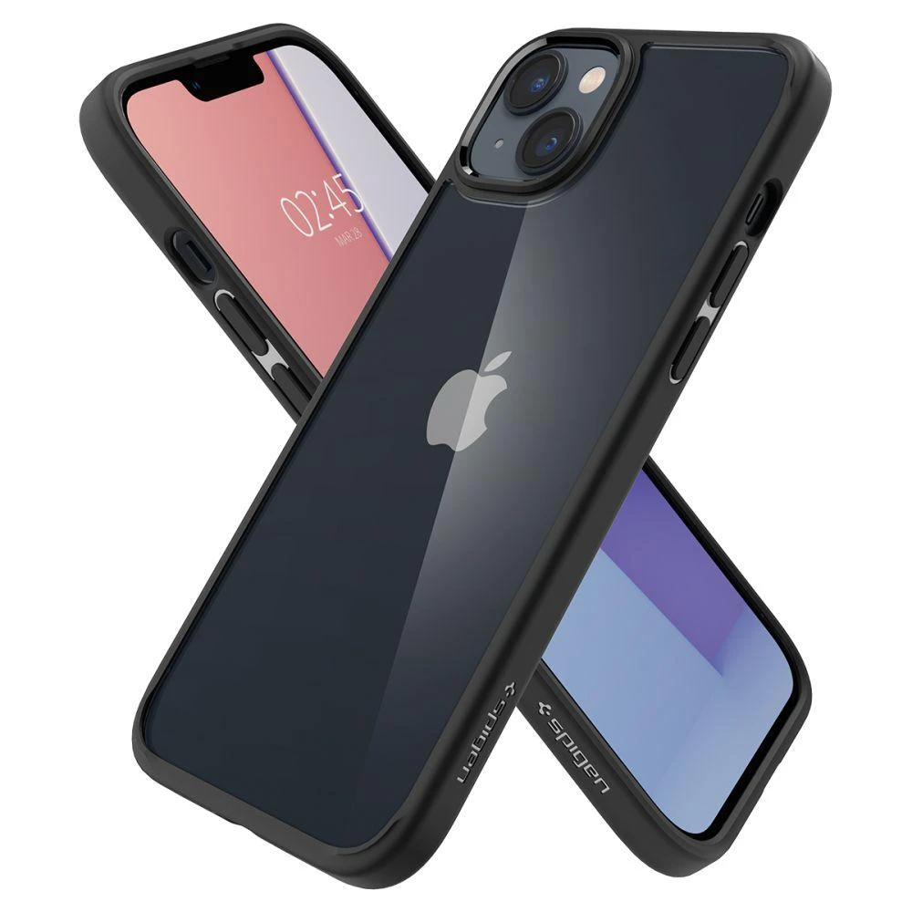 Spigen Ultra Hybrid dėklas skirtas Apple iPhone 14 Plus, spalva - Matte Black