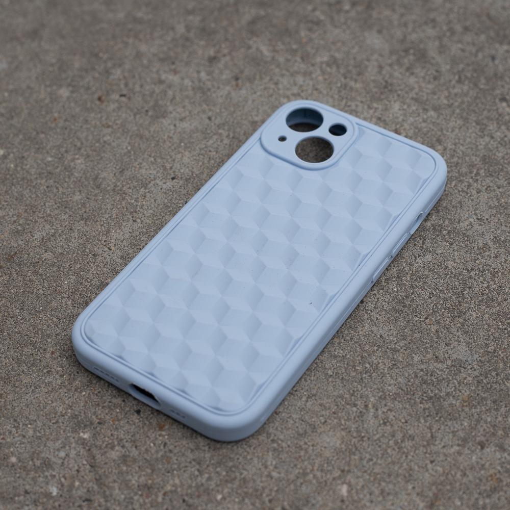 iLike TelForceone 3D Cube dėklas skirtas Apple iPhone 14 6,1'', Ice