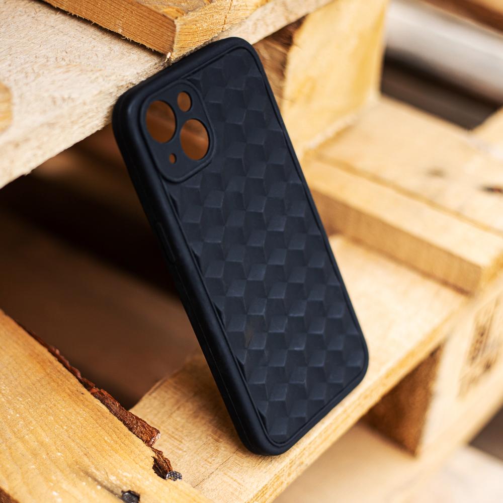 iLike TelForceone 3D Cube dėklas skirtas Apple iPhone 14 Pro 6,1'', juodas