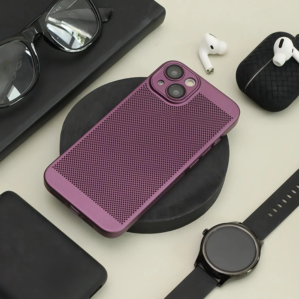 Erdvus dėklas Samsung Galaxy A53 5G violetinis