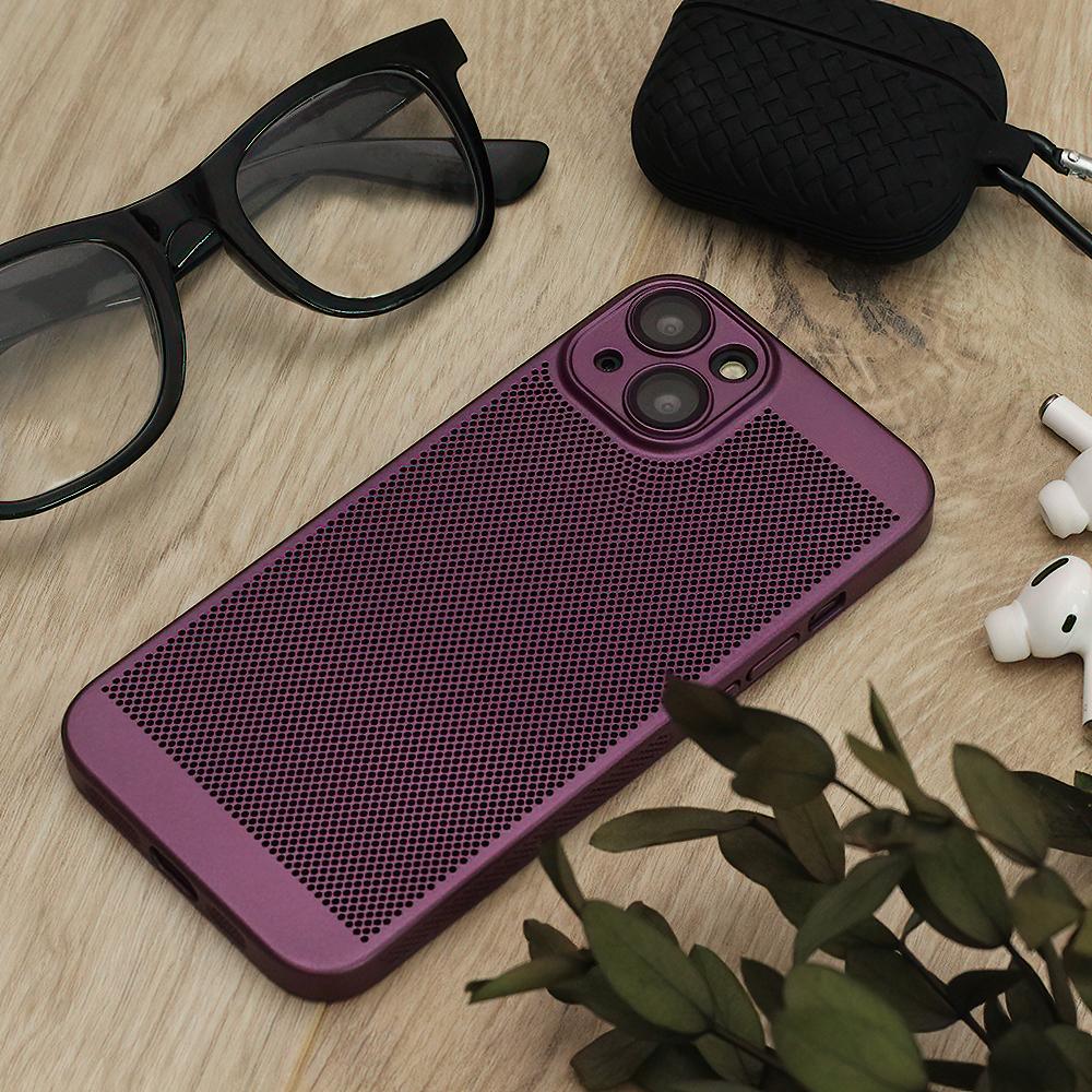 Spigen Telforceone Erdvus dėklas Samsung Galaxy A34 5G violetinis