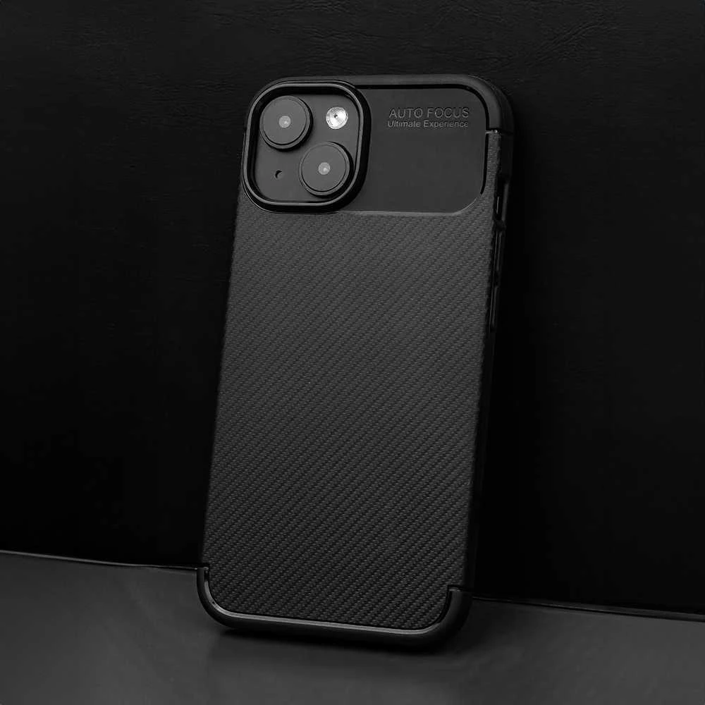 Telforceone Anglies juodos spalvos "Google Pixel 9a" dėklas