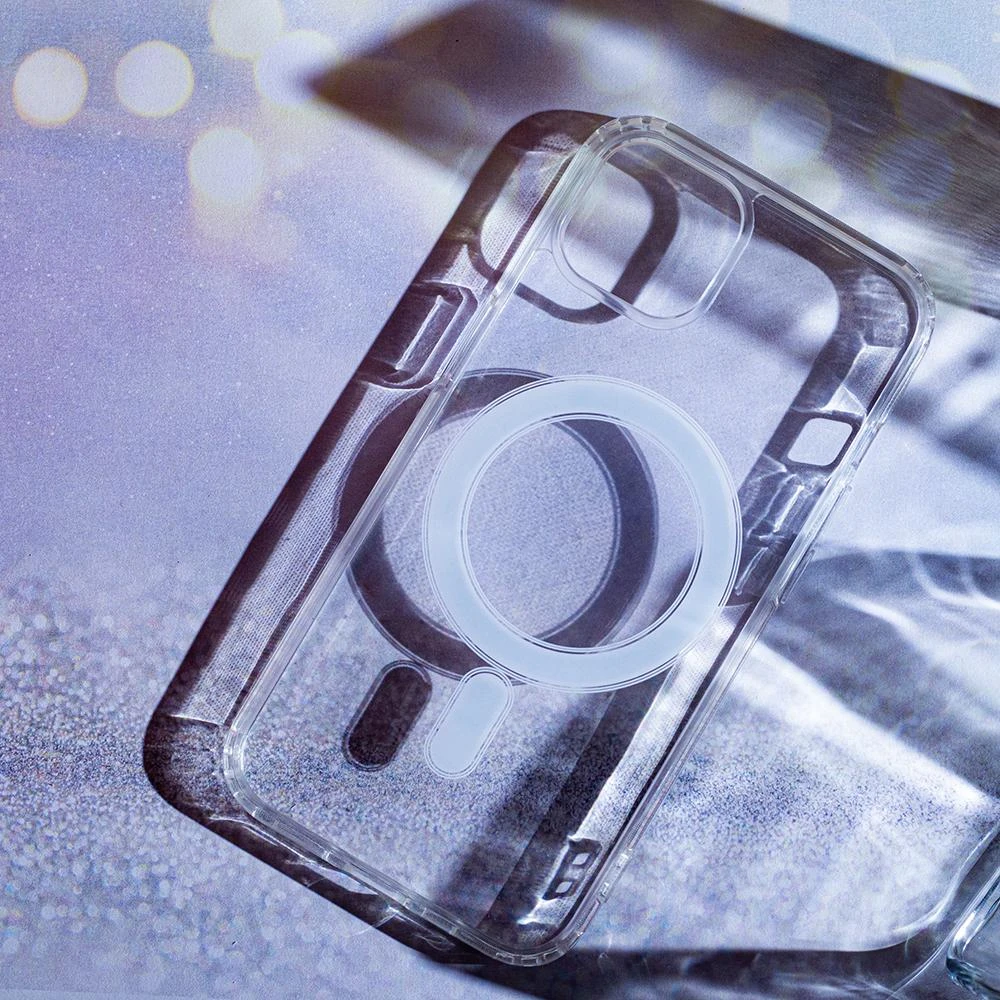 Oem TelForceone 1,5 mm "MagSafe" dėklas nuo smūgių "iPhone 14 Pro Max" 6,7 skaidrus