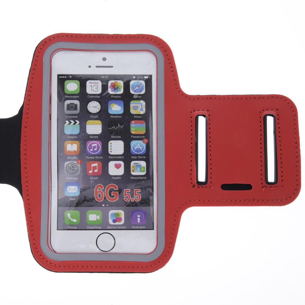 Greengo TelForceone Arm Case Premium 6,0" raudona