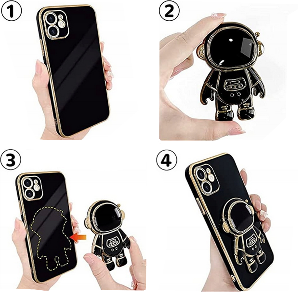 iLike Telforceone Astronaut dėklas Samsung Galaxy A14 4G / A14 5G mėlynas