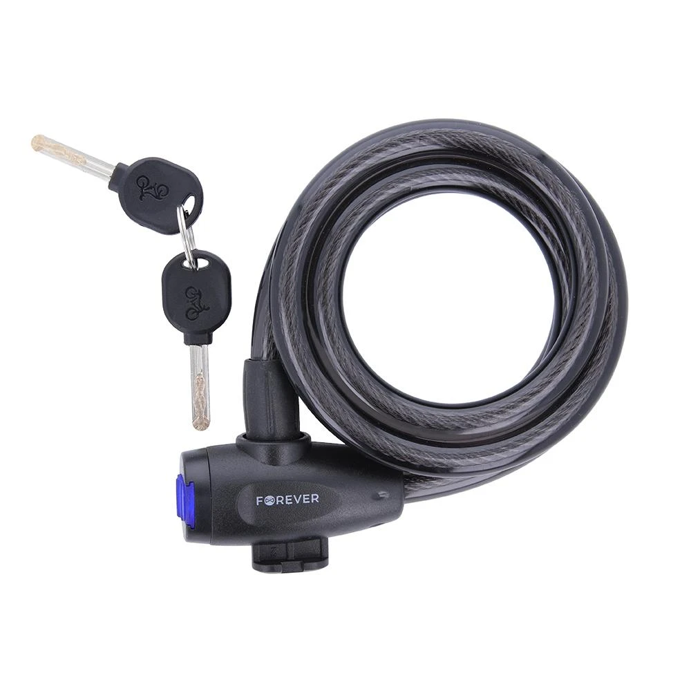 Dviračio rakto kabelinė spyna CBL-150 Forever Outdoor