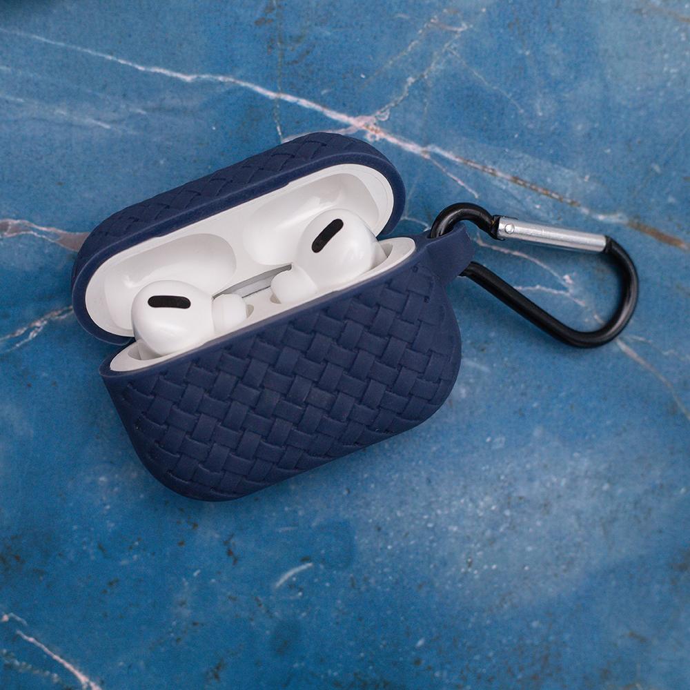 iLike TelForceone Pintas dėklas Airpods / Airpods 2 tamsiai mėlynas