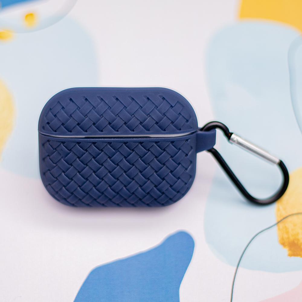 iLike TelForceone Pintas dėklas Airpods / Airpods 2 tamsiai mėlynas