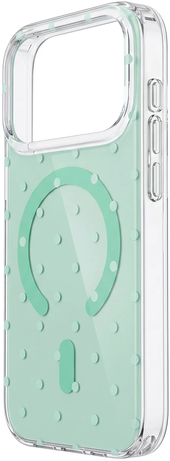 TFO Telforceone „Bubble Dots Mag“ dėklas, skirtas „iPhone 17 Pro 6,3“ / „18 Pro 6,3“; žalias