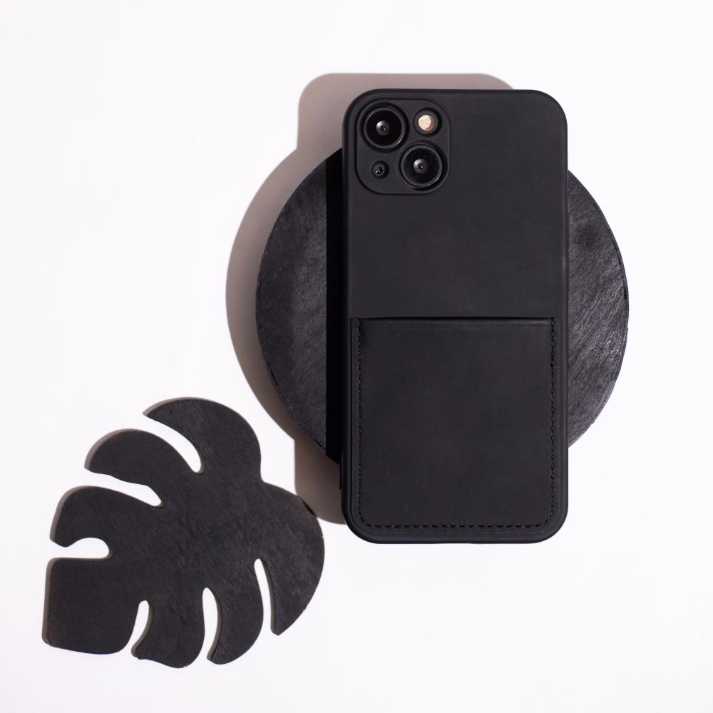 iLike TelForceone Kortelės dėklas iPhone 14 Pro 6,1" juodas