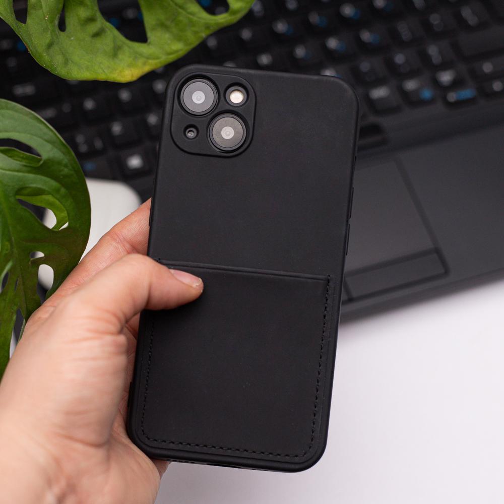 iLike TelForceone Kortelės dėklas iPhone 14 Pro 6,1" juodas