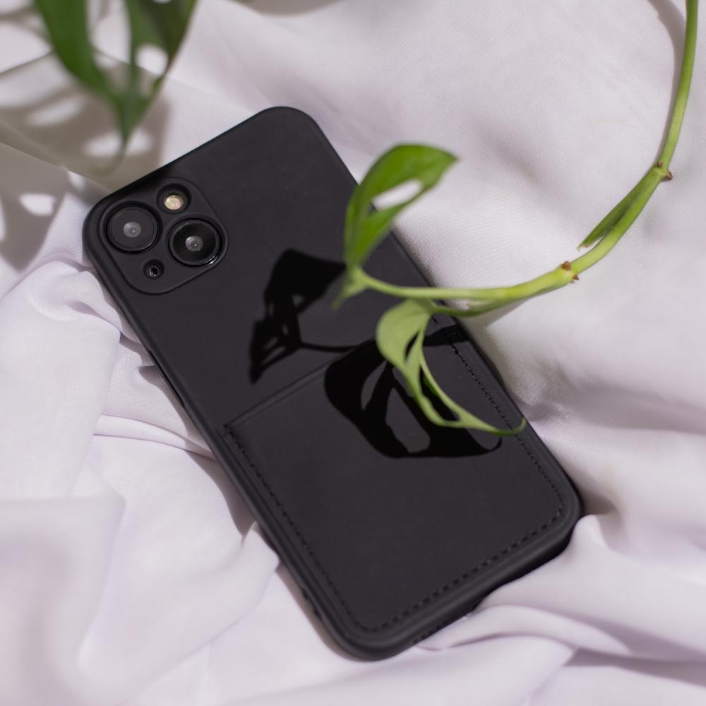 iLike TelForceone Kortelės dėklas iPhone 14 Pro 6,1" juodas